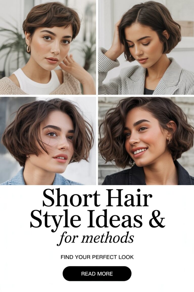 Short Hair Style Ideas and Methods for Women