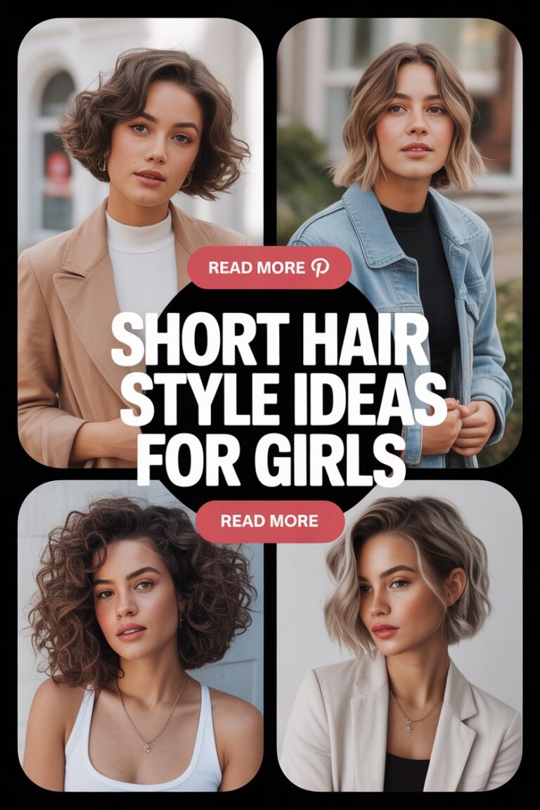  Short Hair Style Ideas for a Chic and Confident Look