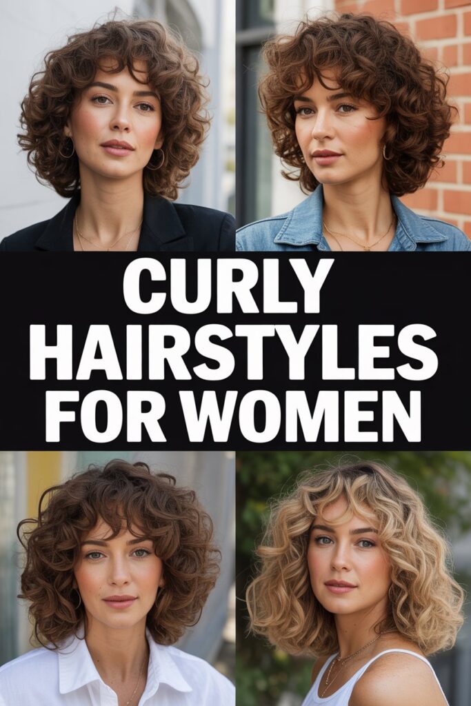 Amazing Curly Hairstyles for Women