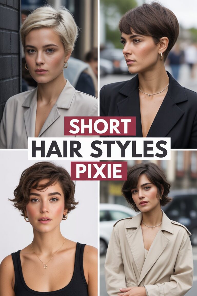 Short Hair Styles: The Pixie Cut
