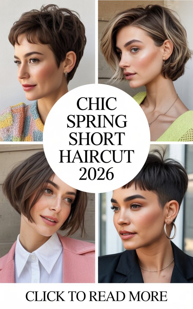 Chic Spring Short Haircut 2026: Fresh Ideas for Modern Short Hair