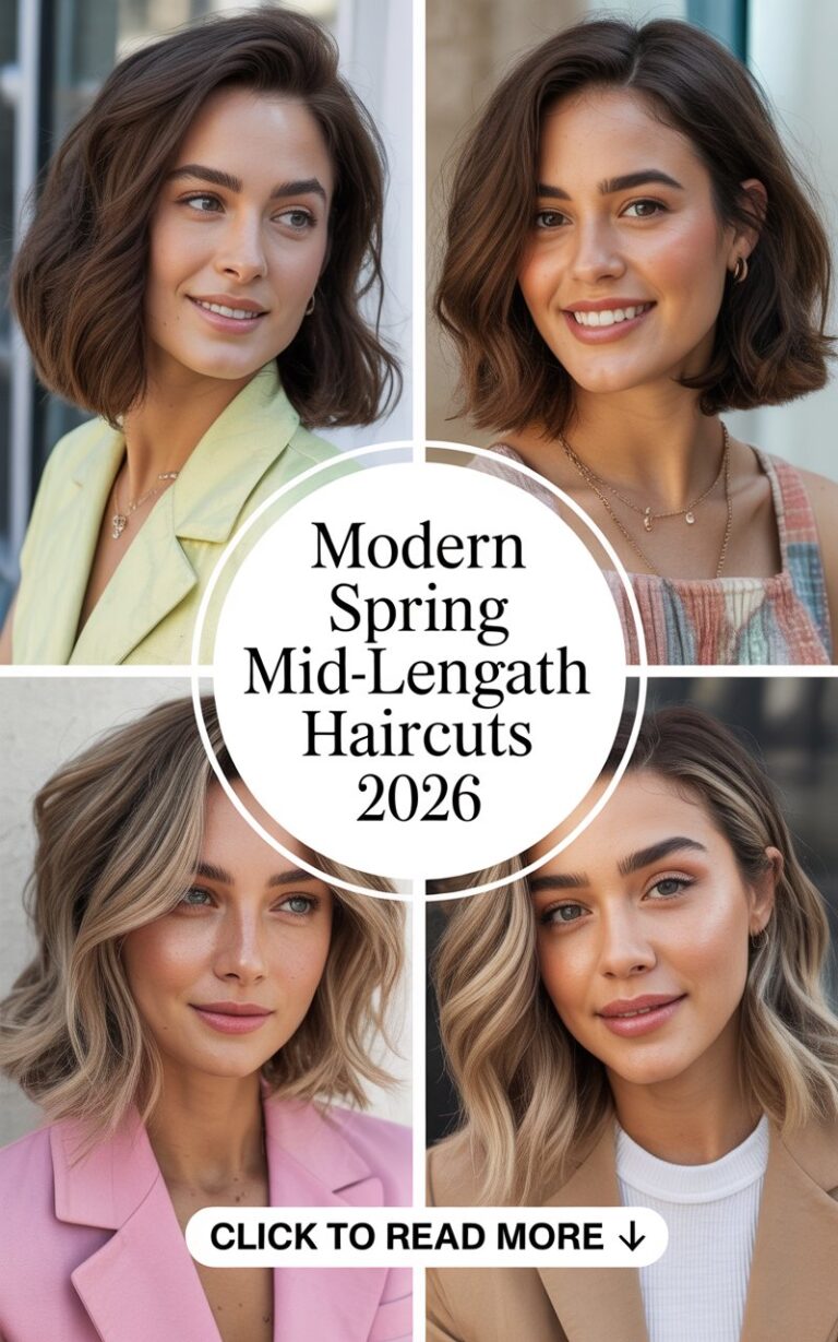 Modern Spring Mid Length Haircuts 2026: Fresh Trend Ideas for a Stylish Update