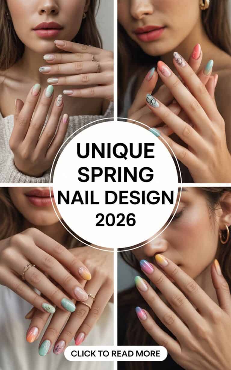 24 Unique Spring Nail Design 2026 for a Fresh and Trendy Look