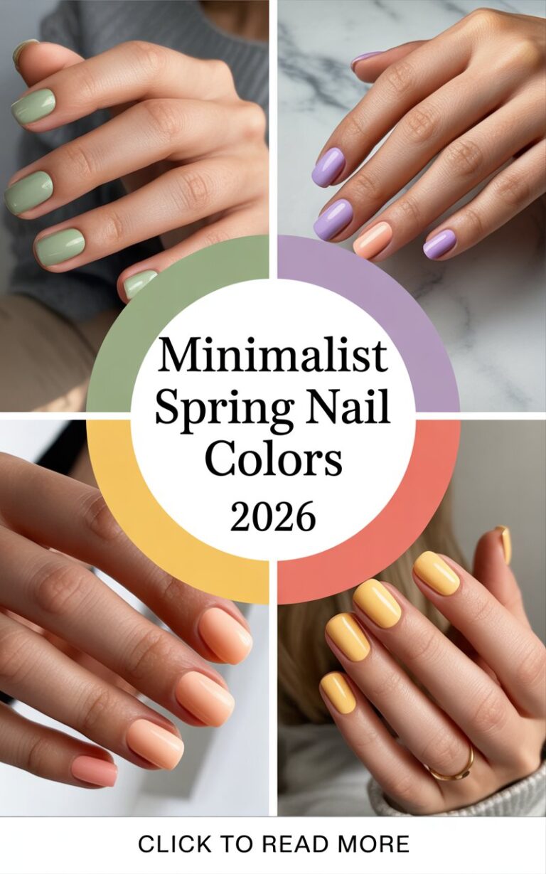 Minimalist Spring Nail Colors 2026