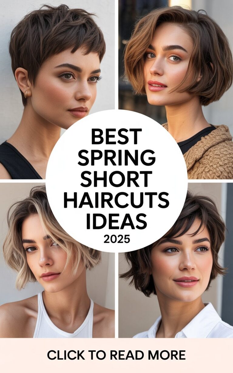 Spring Short Haircuts Ideas 2026